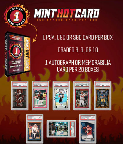 Mint Hot Graded Sports Card