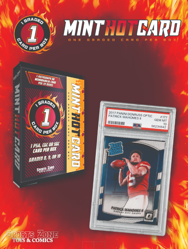 Mint Hot Graded Sports Card