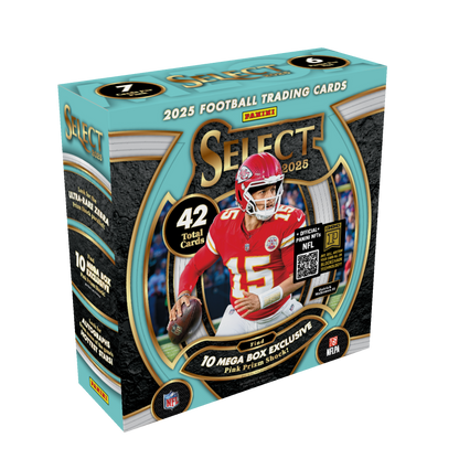 Football 2025 Panini Select Mega Box