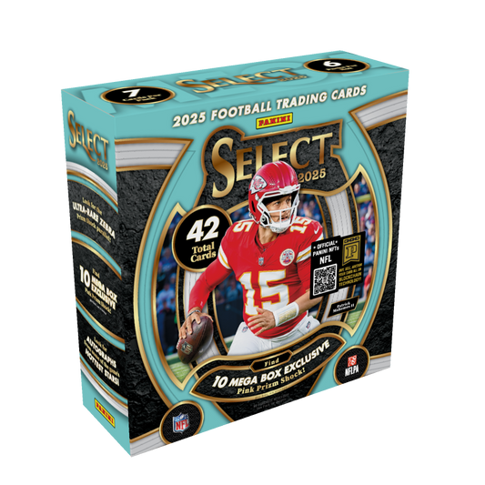 Football 2025 Panini Select Mega Box