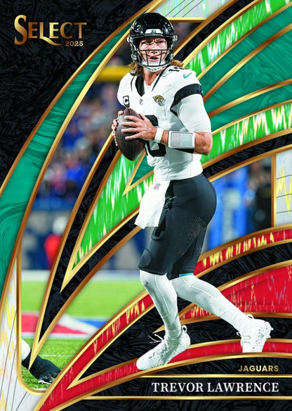 Football 2025 Panini Select Mega Box