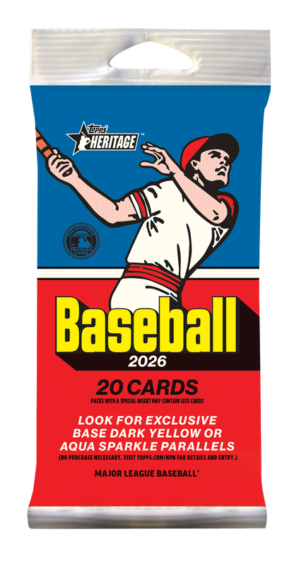 Baseball 2026 Topps Heritage Fat Pack