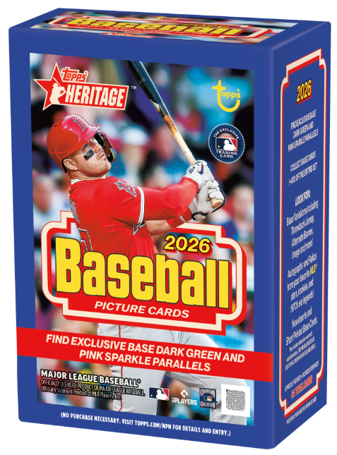 Baseball 2026 Topps Heritage Blaster Box