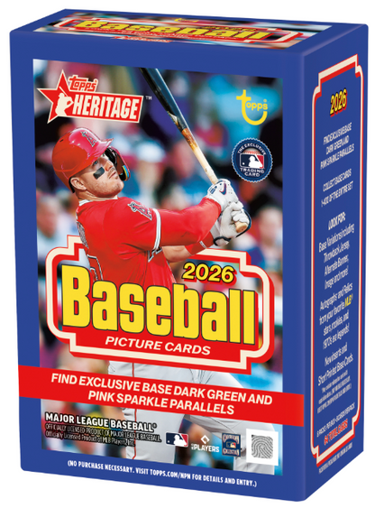 Baseball 2026 Topps Heritage Blaster Box
