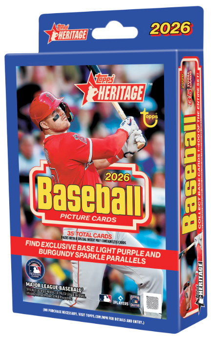 Baseball 2026 Topps Heritage Hanger Box