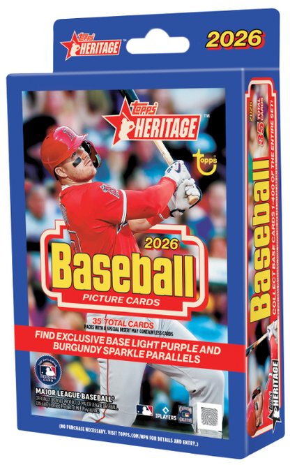 Baseball 2026 Topps Heritage Hanger Box