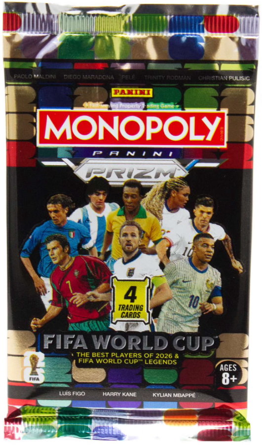 Soccer 2026 Panini Prizm Monopoly FIFA World Cup 1-Pack