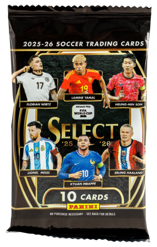 Soccer 2025/26 Panini Select Road to FIFA World Cup Mega 1-Pack