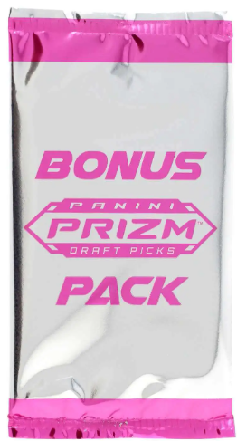 Football 2021 Panini Prizm Draft Picks 1-Pack + Bonus Pack