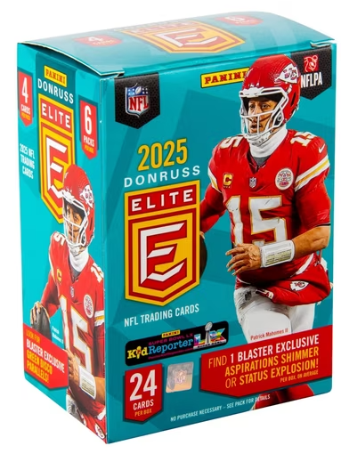 Football 2025 Panini Donruss Elite Blaster Box