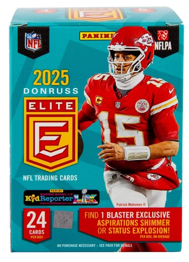 Football 2025 Panini Donruss Elite Blaster Box