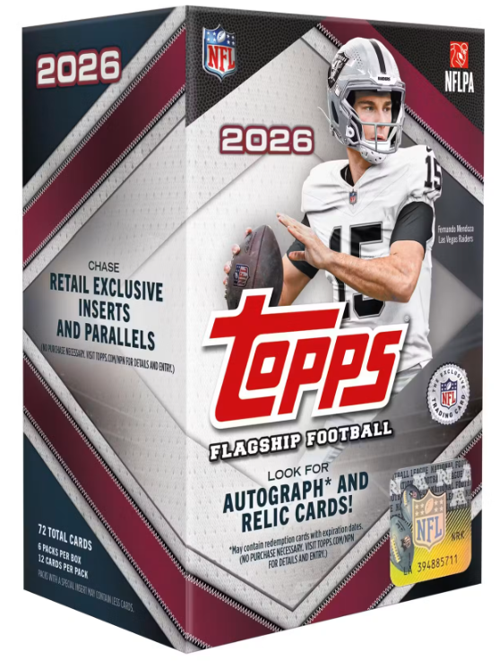 Football 2026 Topps Flagship Blaster Box