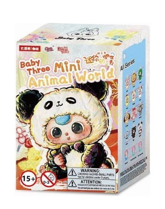 Baby Three- Mini Animal World Plush Blind Box