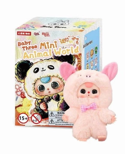 Baby Three- Mini Animal World Plush Blind Box