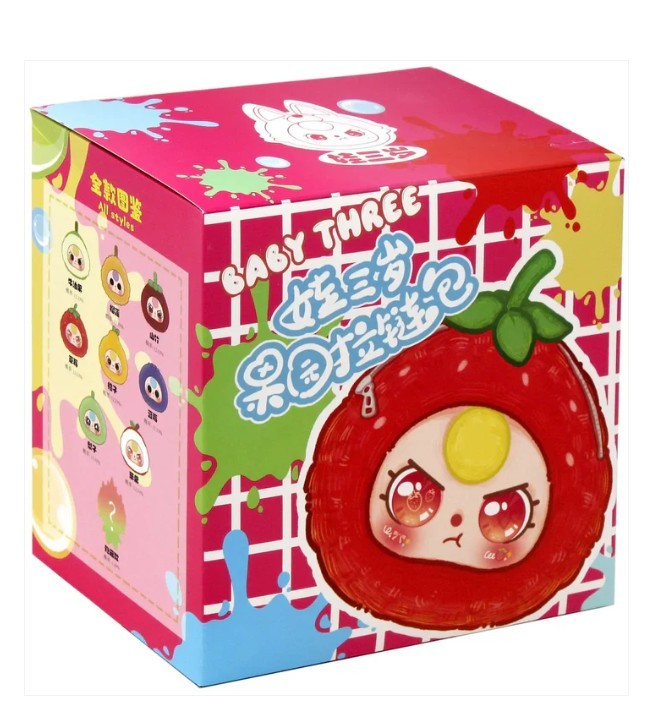 Baby Three- Orchard Zipper Bag Plush Blind Box