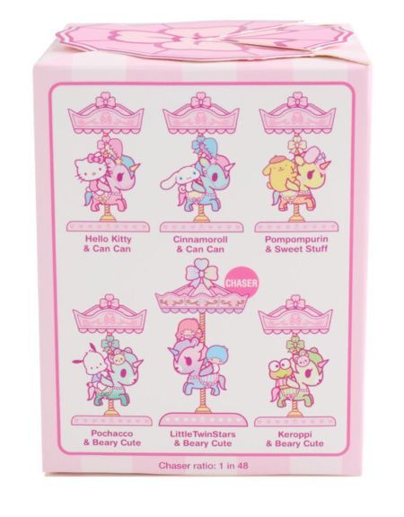 Tokidoki x Hello Kitty Sweet Pink Carousel Blind Box