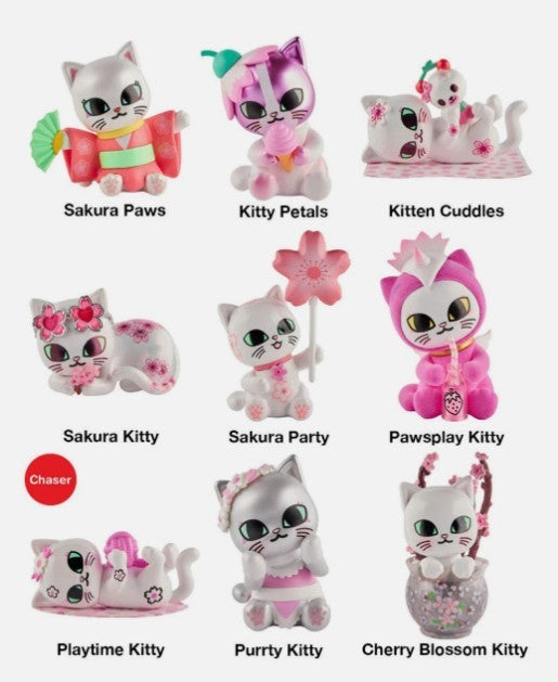 Cherry Blossom Cats Blind Box
