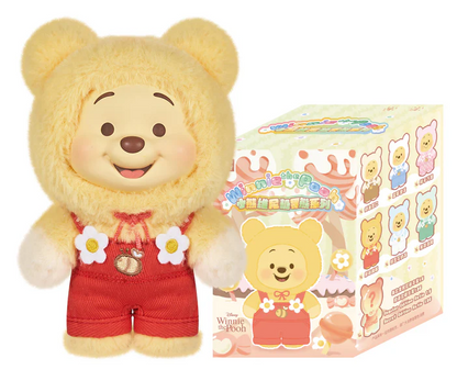 TOP TOY Winnie the Pooh Candy Series Plush Keychain Blind Box