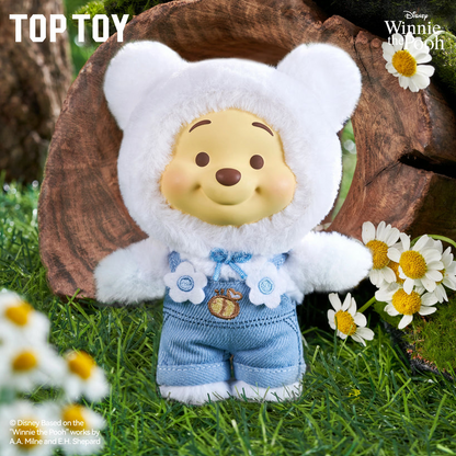 TOP TOY Winnie the Pooh Candy Series Plush Keychain Blind Box