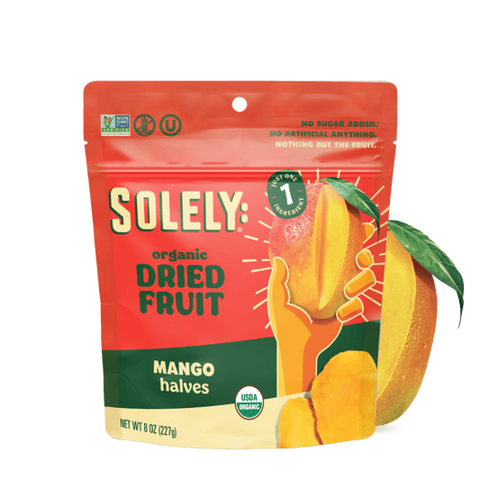 Solely Organic Dried Mango Halves 8oz