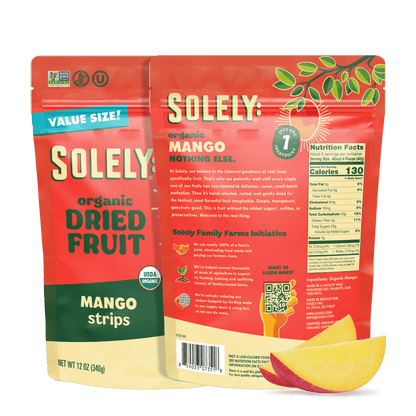 Solely Organic Mango Strips