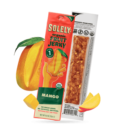 Solely Organic Mango Jerky (12 pack)