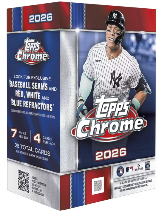 Baseball 2026 Topps Chrome Blaster Box